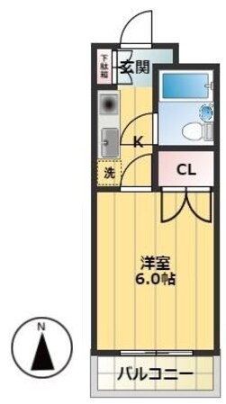 藤沢朝日町ダイカンプラザの物件間取画像